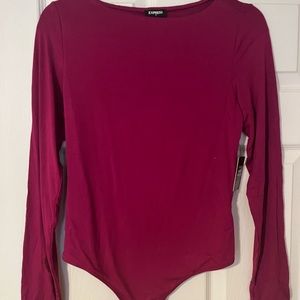 Never worn! Express Bodysuit long sleeve top